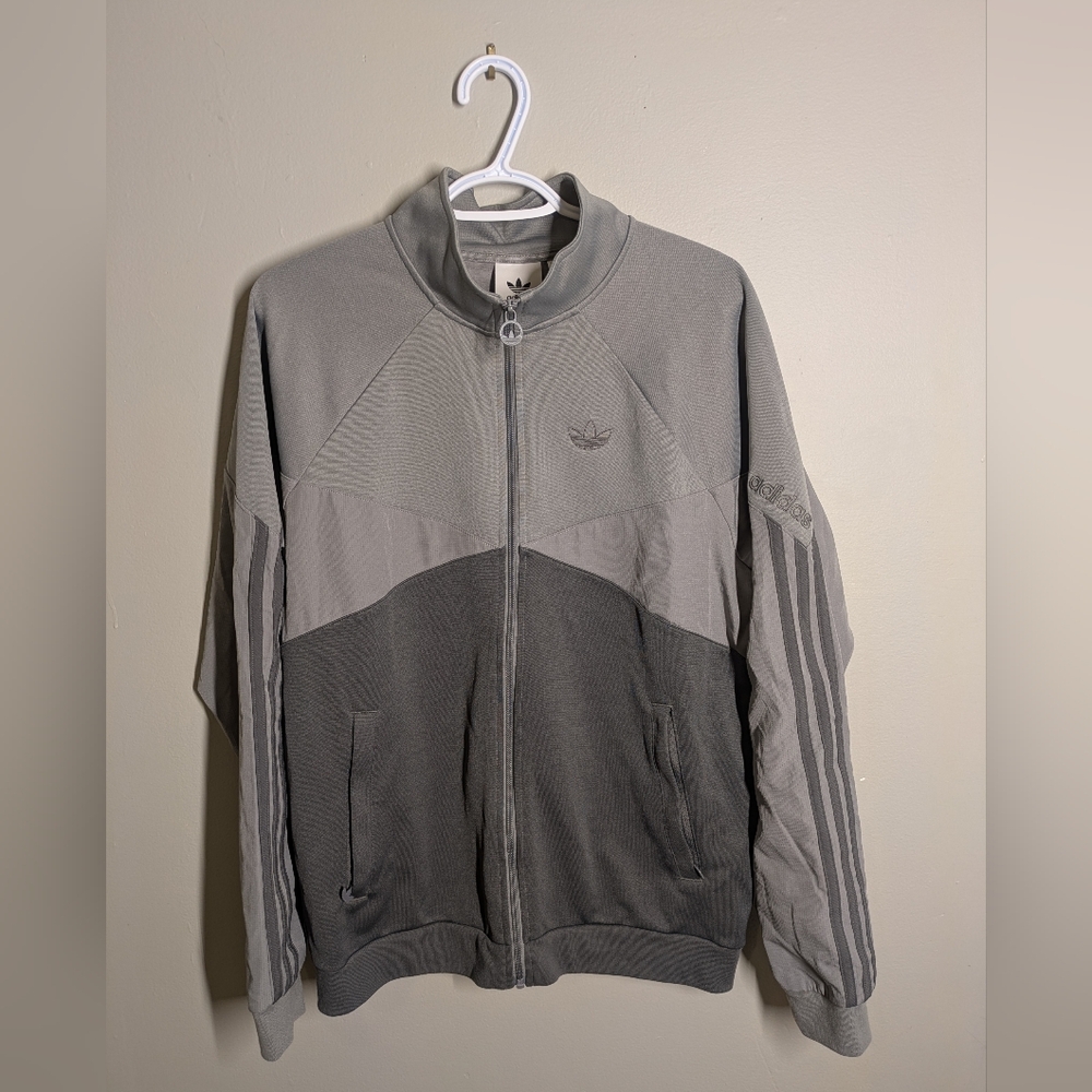 Adidas Grey M Track Jacket